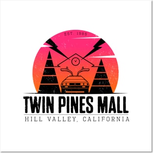 Twin Pines Mall Posters and Art